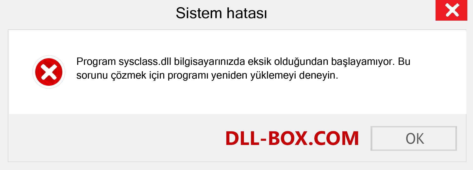 sysclass.dll dosyası eksik mi? Windows 7, 8, 10 için İndirin - Windows'ta sysclass dll Eksik Hatasını Düzeltin, fotoğraflar, resimler